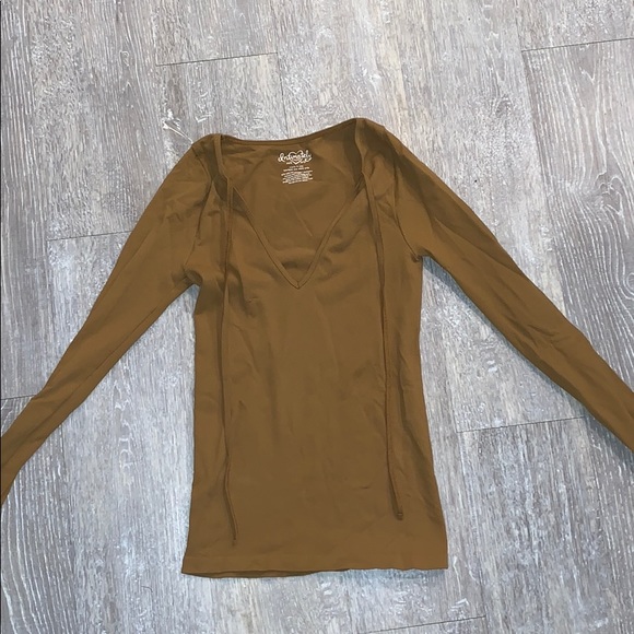 free people intimately long sleeve shirt - Picture 1 of 5